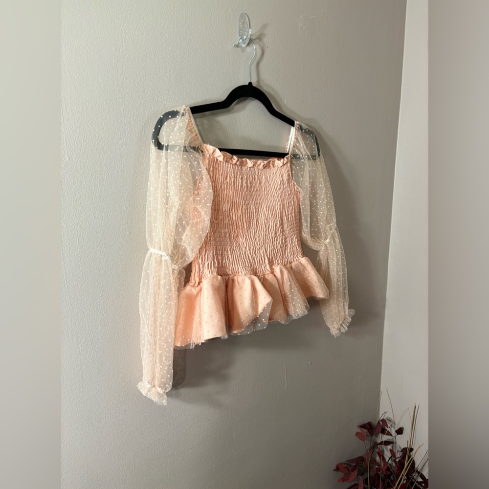 Girlie Ruffle Crop Top - Picture 6 of 7